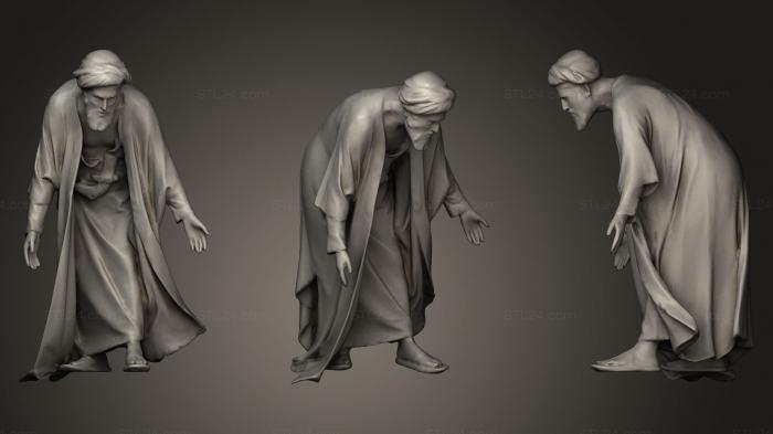 Figurines of people (Prophet, STKH_0049) 3D models for cnc